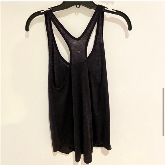 Lululemon Daya Light Knit Tank (Heathered Black) - Picture 6 of 7